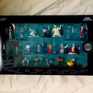 Disney Tim Burton’s Nightmare Before Christmas die cast hard metal figures